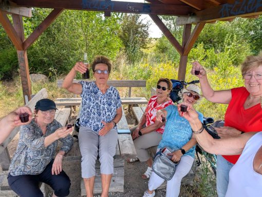 Radtour 2025 - Eine Päuschen muss sein.